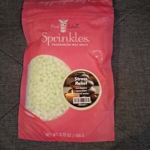 Pink Zebra Stress Relief Wax Melts - Pink and White